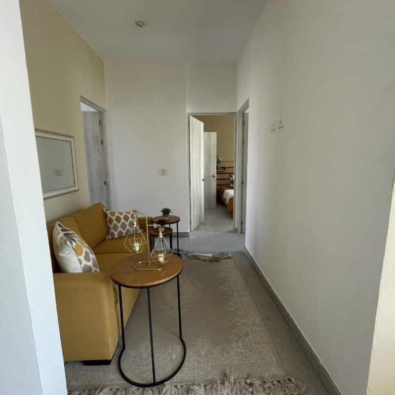 Beautiful interior of La Serena Residencial's Aldama model, a spacious 2-bedroom home for sale in Sa.