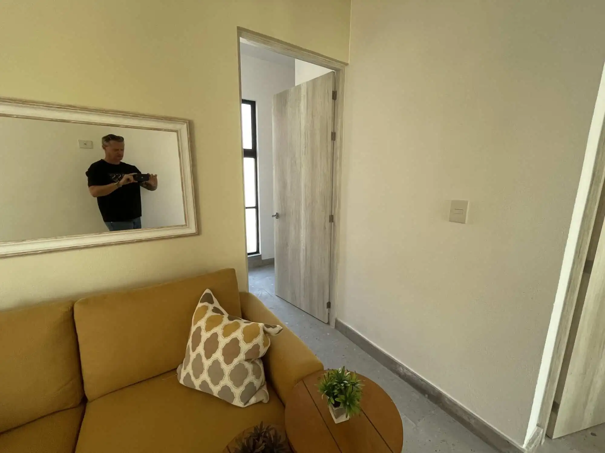 Interior view of the Aldama 2-bedroom model home in La Serena Residencial, San Miguel de Allende.