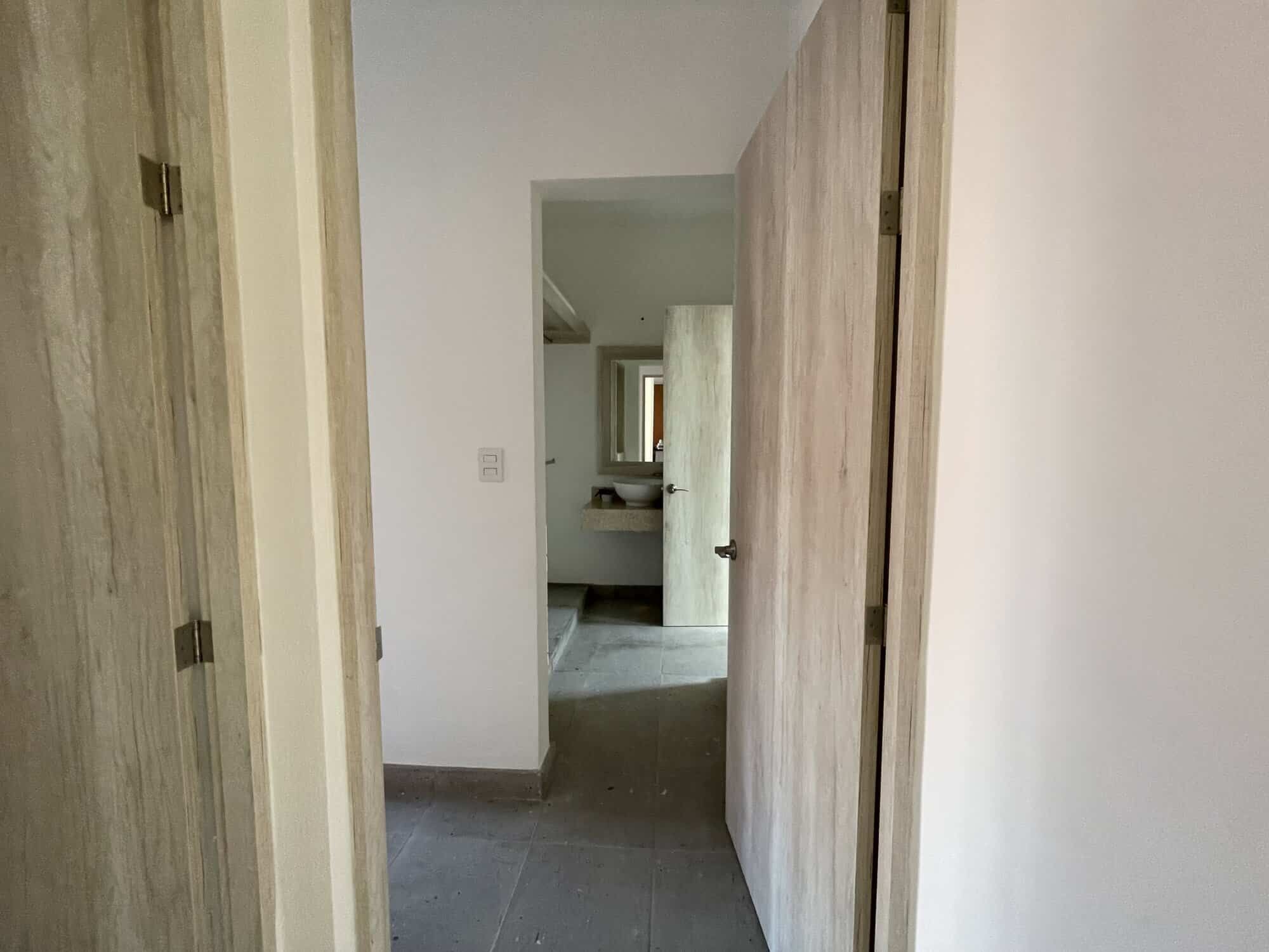 Interior view of a modern colonial-style home in La Serena, San Miguel de Allende.