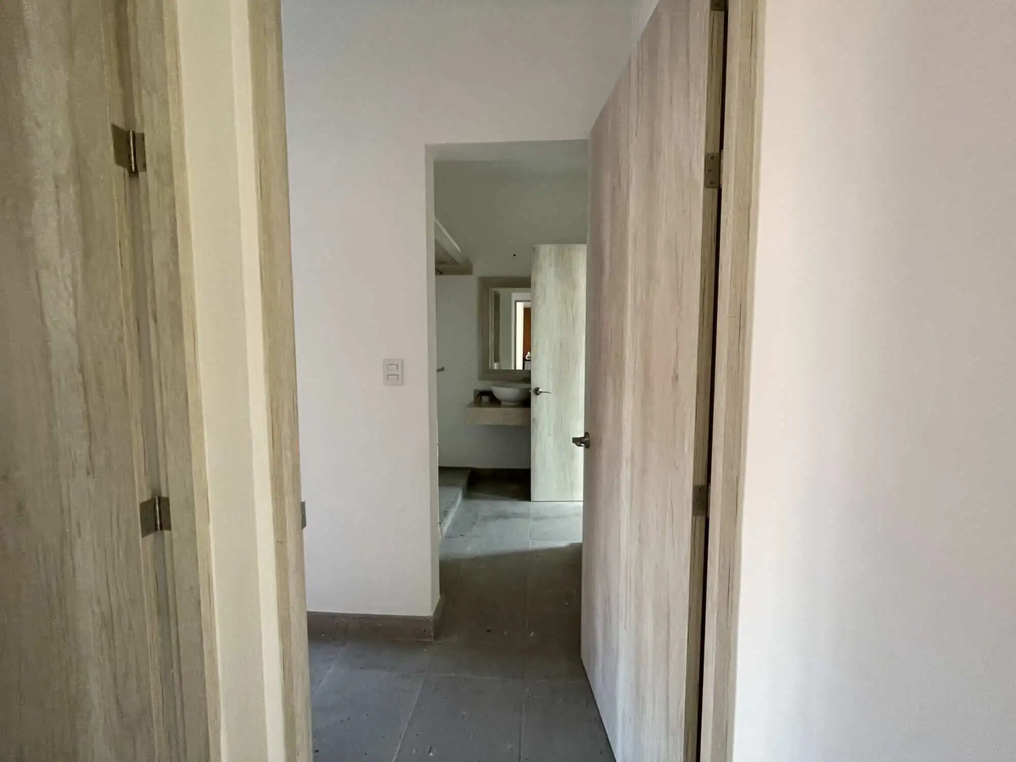 Interior view of a modern colonial-style home in La Serena, San Miguel de Allende.