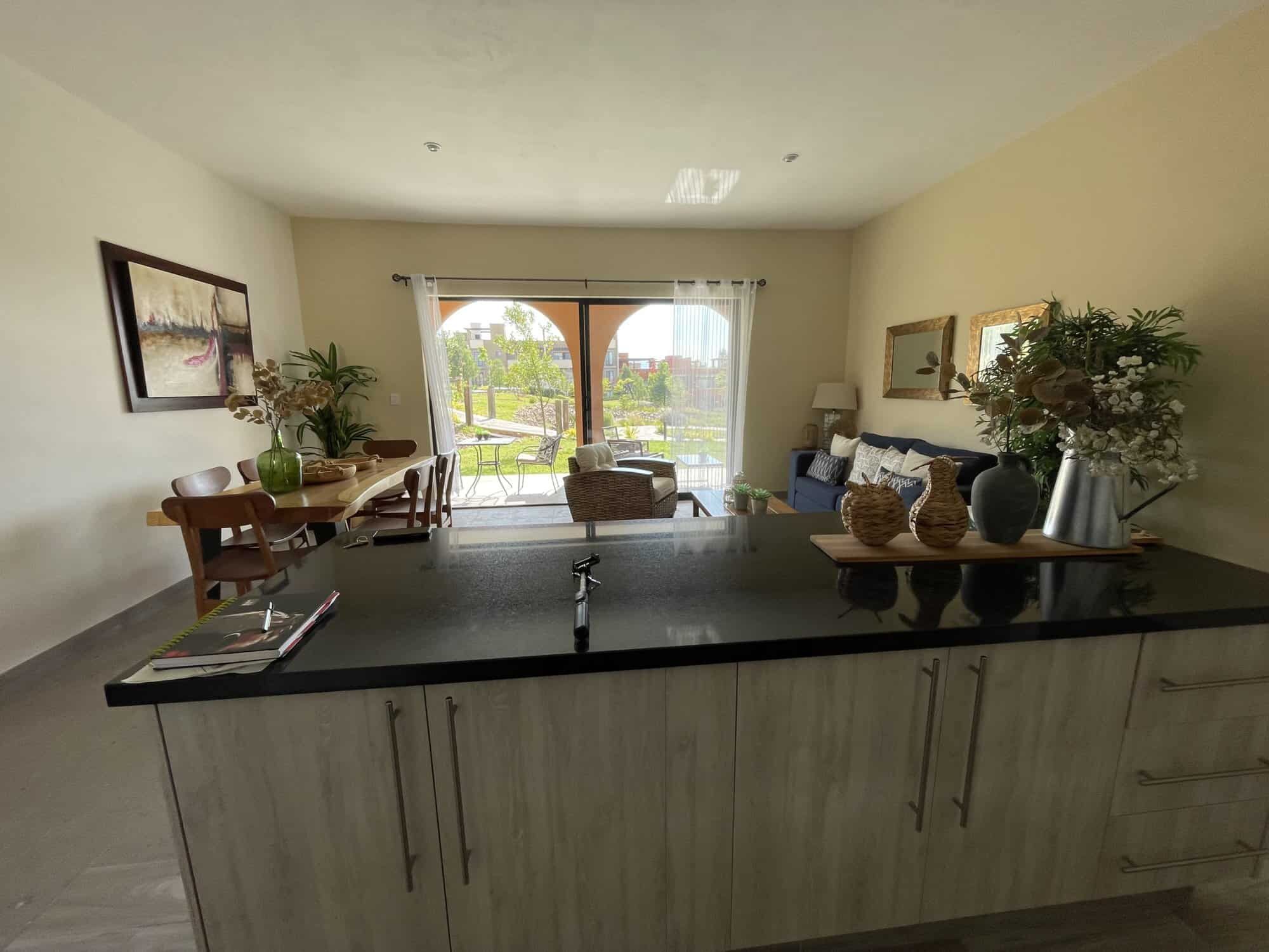 Spacious living room in La Serena Residencial with bright natural light and stylish decor.