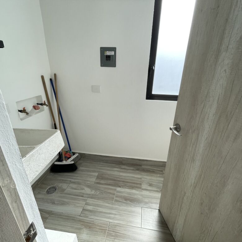 Interior view of a modern 2-bedroom apartment in La Serena Residencial, San Miguel de Allende.