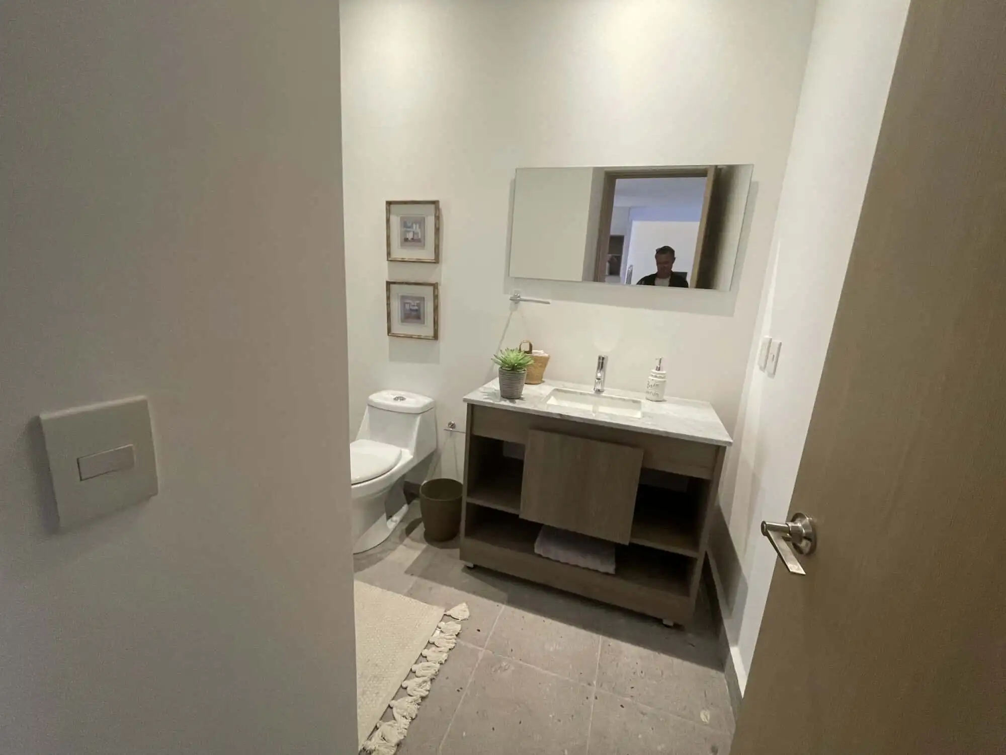 Luxury 3-Bedroom Home in Punta del Cielo Bright bathroom with modern fixtures and decor in Punta del Cielo.