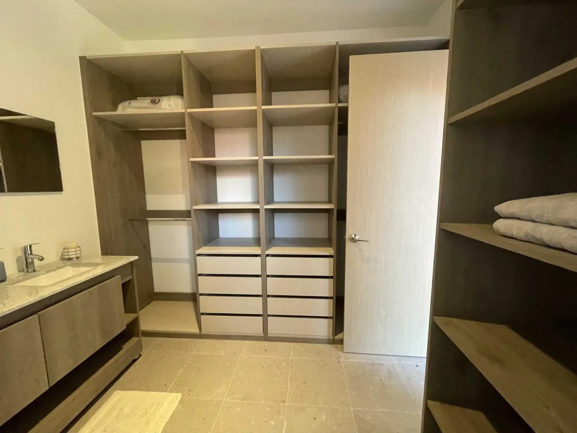 Luxury 3-Bedroom Home for Sale in Punta del Cielo Spacious walk-in closet with ample storage in Punta del Cielo home.