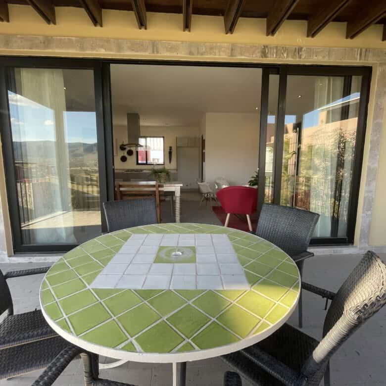 Elegant penthouse with spacious balcony and stunning views in San Miguel de Allende. Perfect for lux.