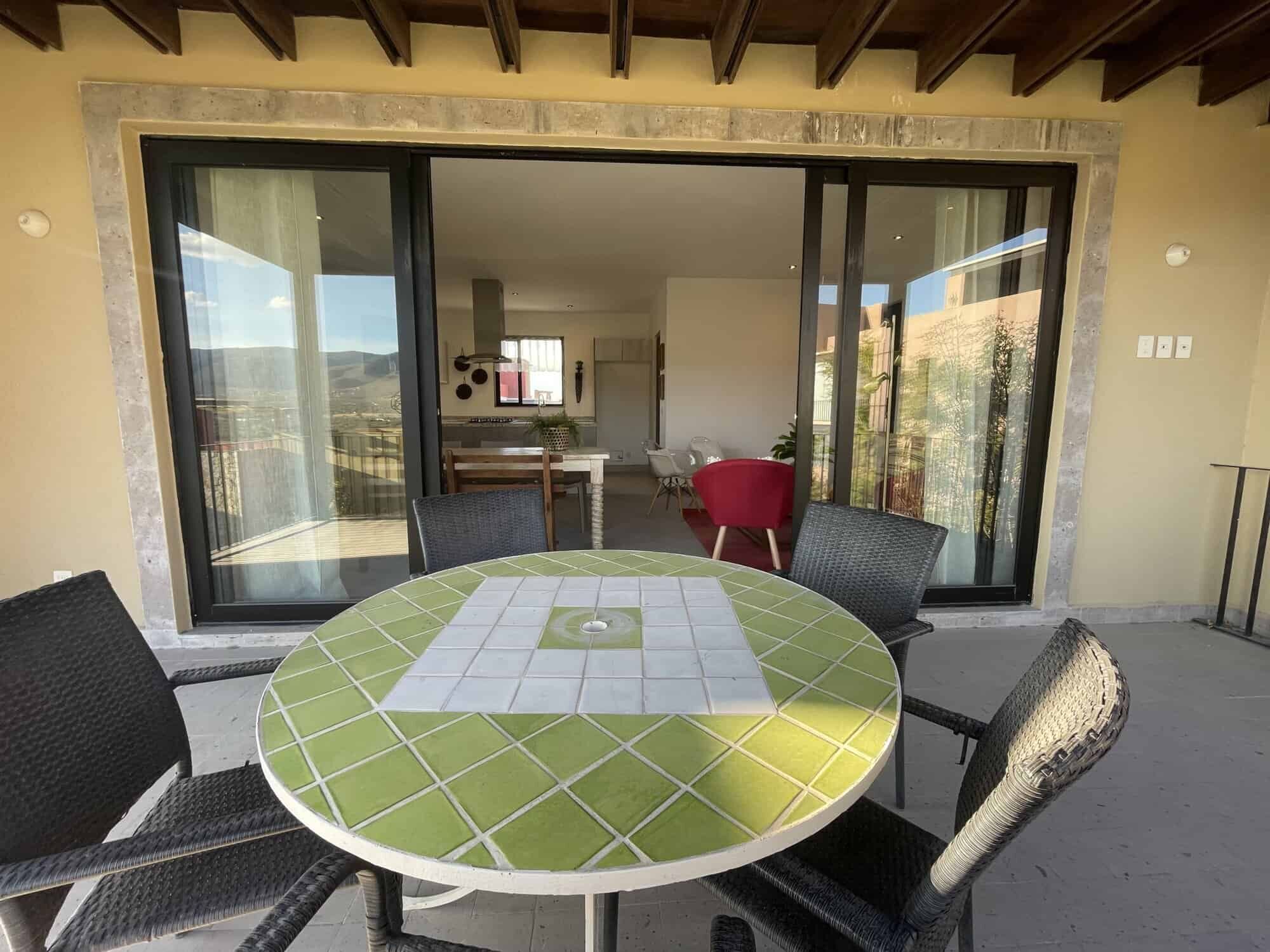 Elegant penthouse with spacious balcony and stunning views in San Miguel de Allende. Perfect for lux.