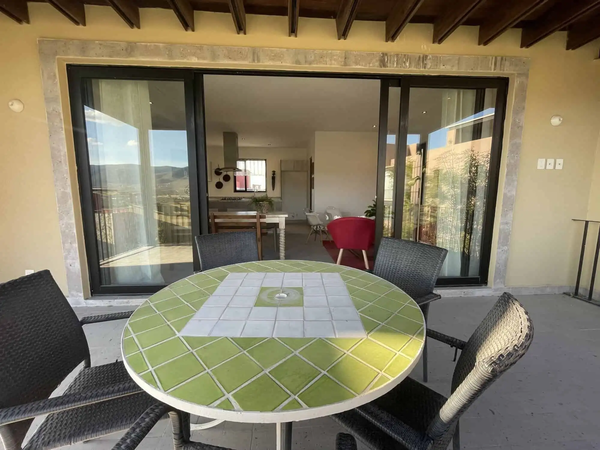 Elegant penthouse with spacious balcony and stunning views in San Miguel de Allende. Perfect for lux.