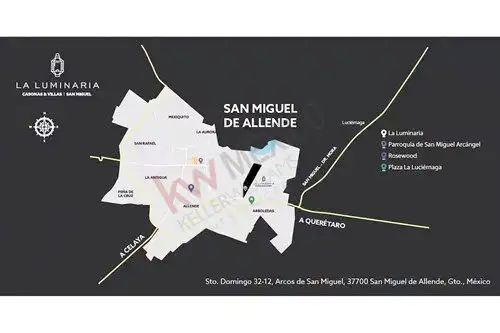 Condo for sale in La Luminaria, San Miguel de Allende, featuring modern amenities and prime location.