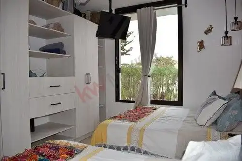 Floor condo with modern decor in La Luminaria, San Miguel de Allende. Perfect for comfortable living.