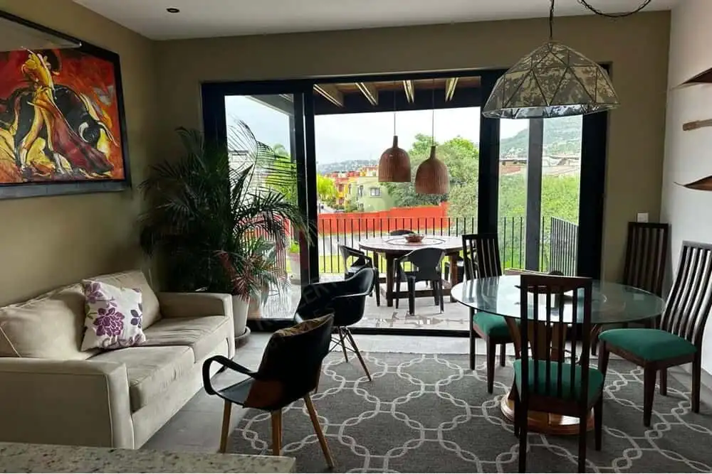 Luxurious penthouse featuring Picachos Mountain views in Punta de Cielo, San Miguel de Allende. Mode.