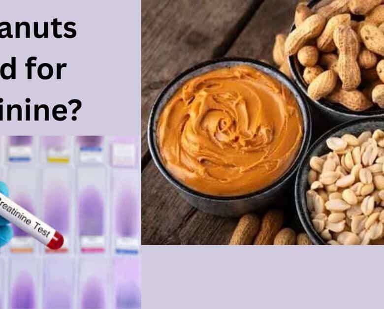 Assorted nuts and peanut butter in bowls, healthy snack options for sale.
