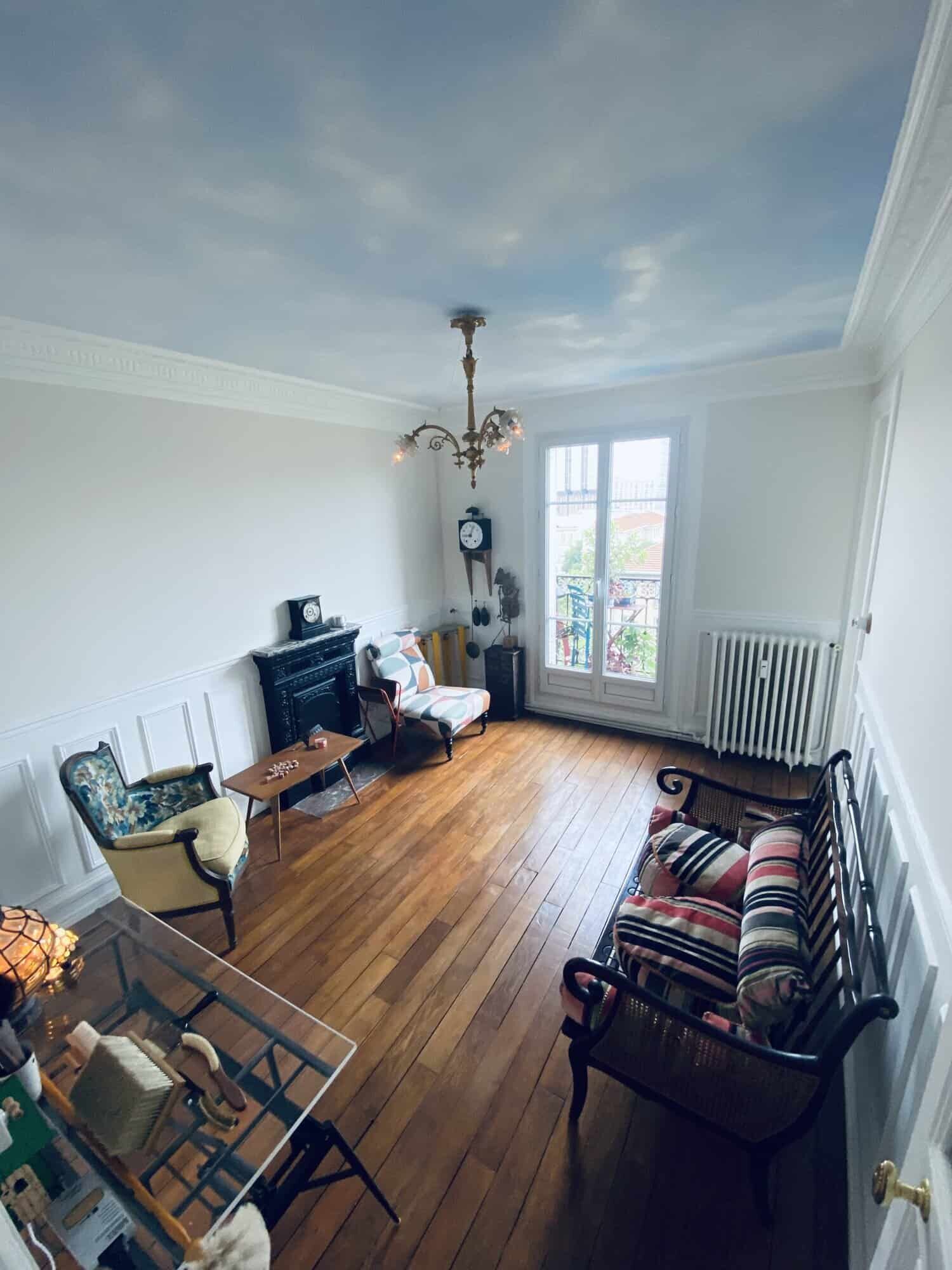 Luxury 1 Bed Apartment for Sale in Paris with elegant interior design.