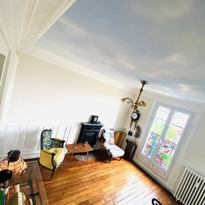 Luxury 1 bedroom apartment for sale in Paris with elegant interior and spacious living area.
