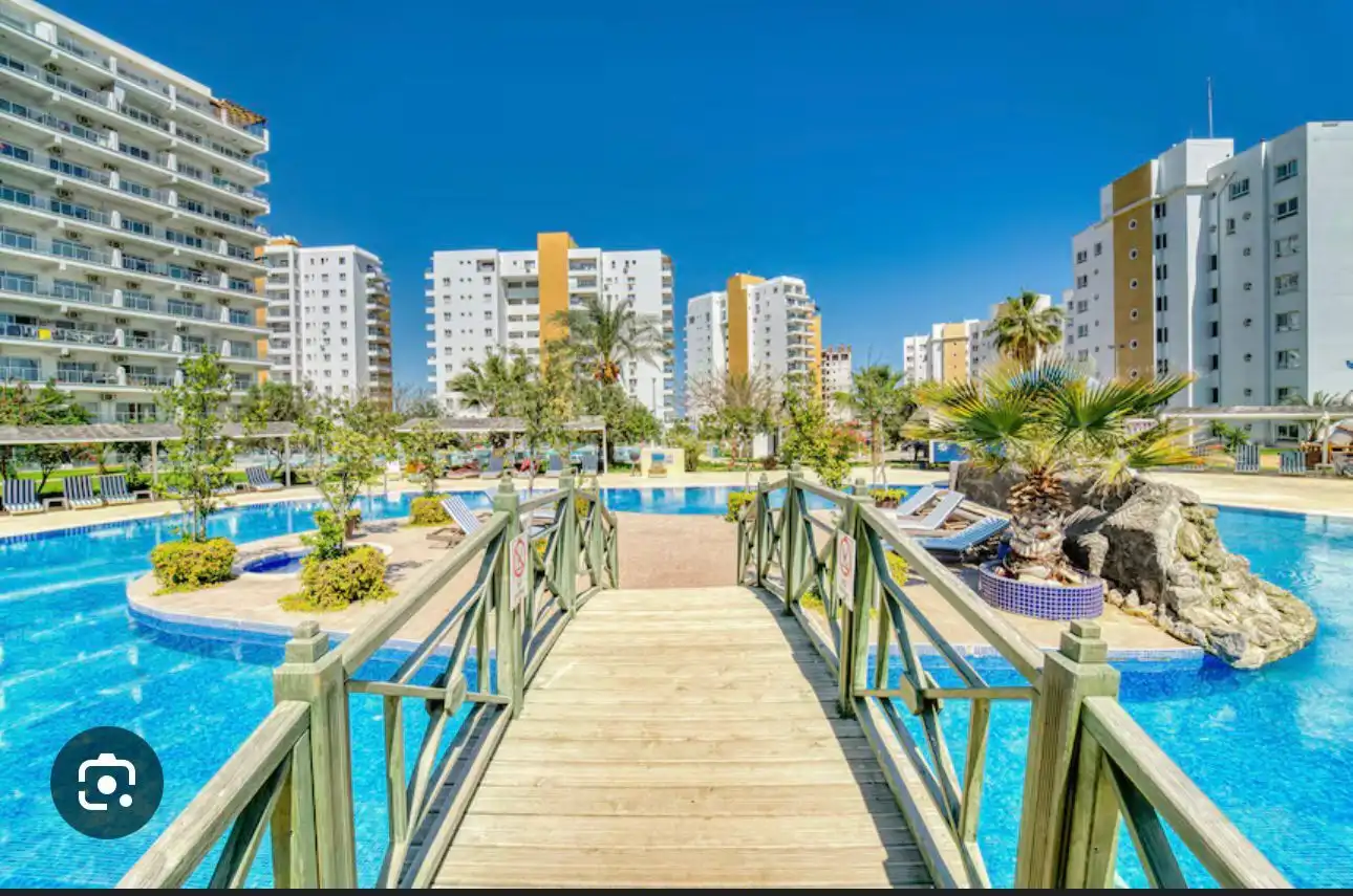 Apartment with pool view in Caesar Resort, Iskele.