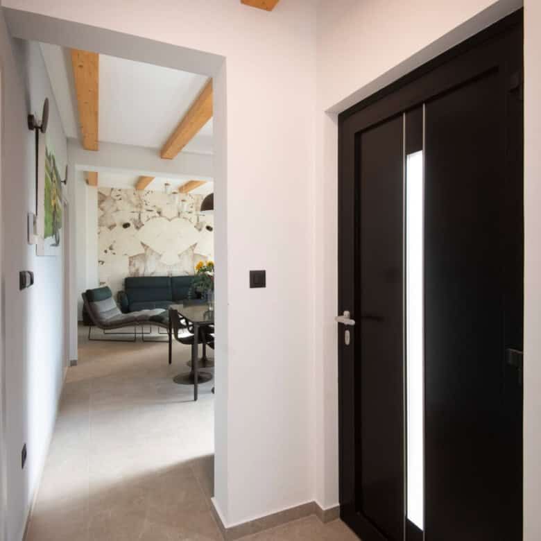 Storey house interior in Split with stylish decor and open living space.