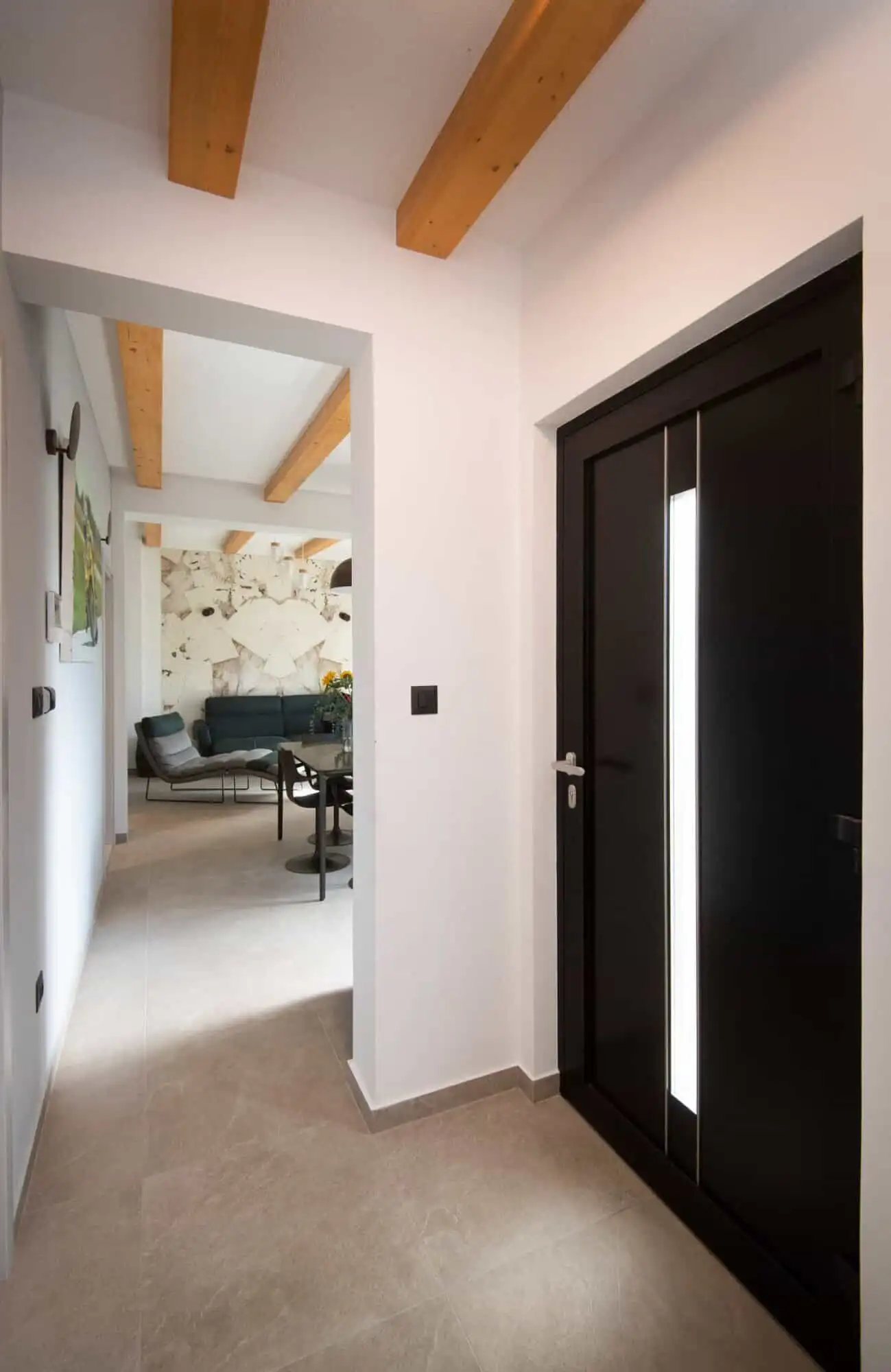 storey house interior in Split Storey house interior in Split with stylish decor and open living space.