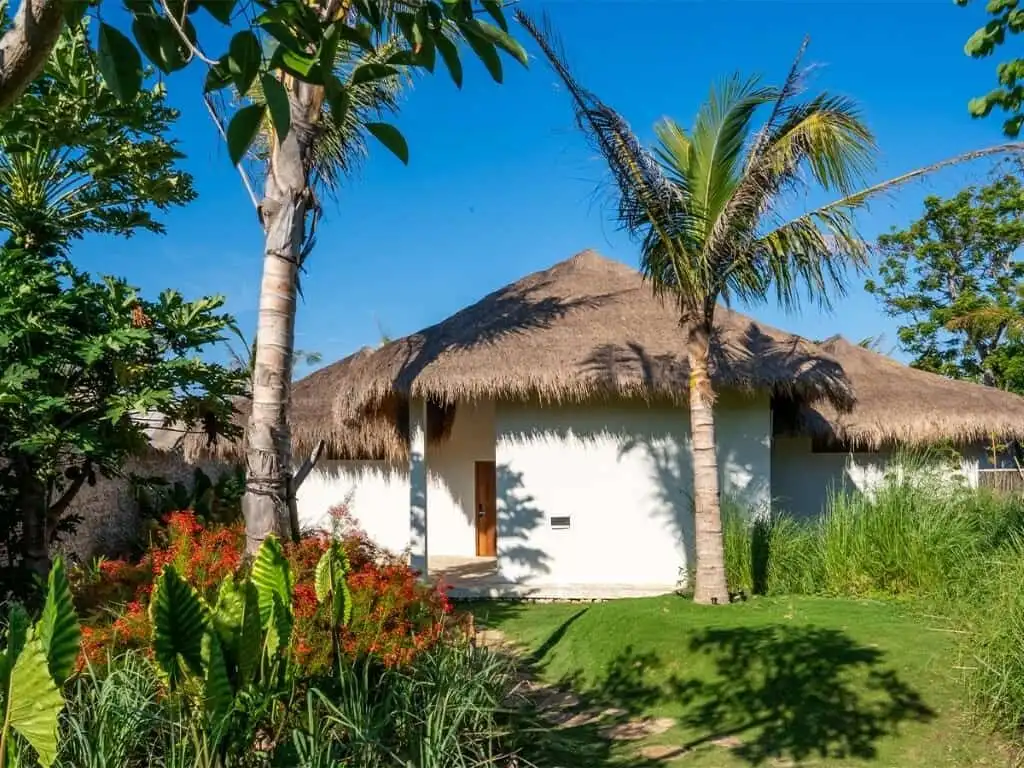 Luxury beachfront resort villas with tropical gardens in Sumba. Perfect for investors seeking exclus.