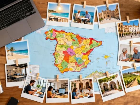 Spain property and travel photos for international real estate investment.