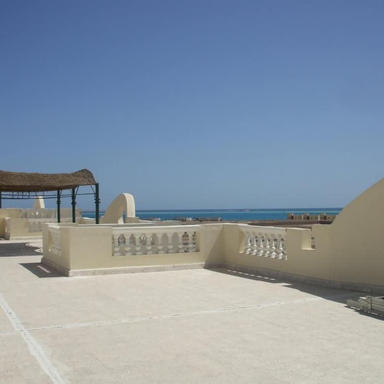 Apartment with sea view in Oasis 5 complex, Hurghada, Egypt.
