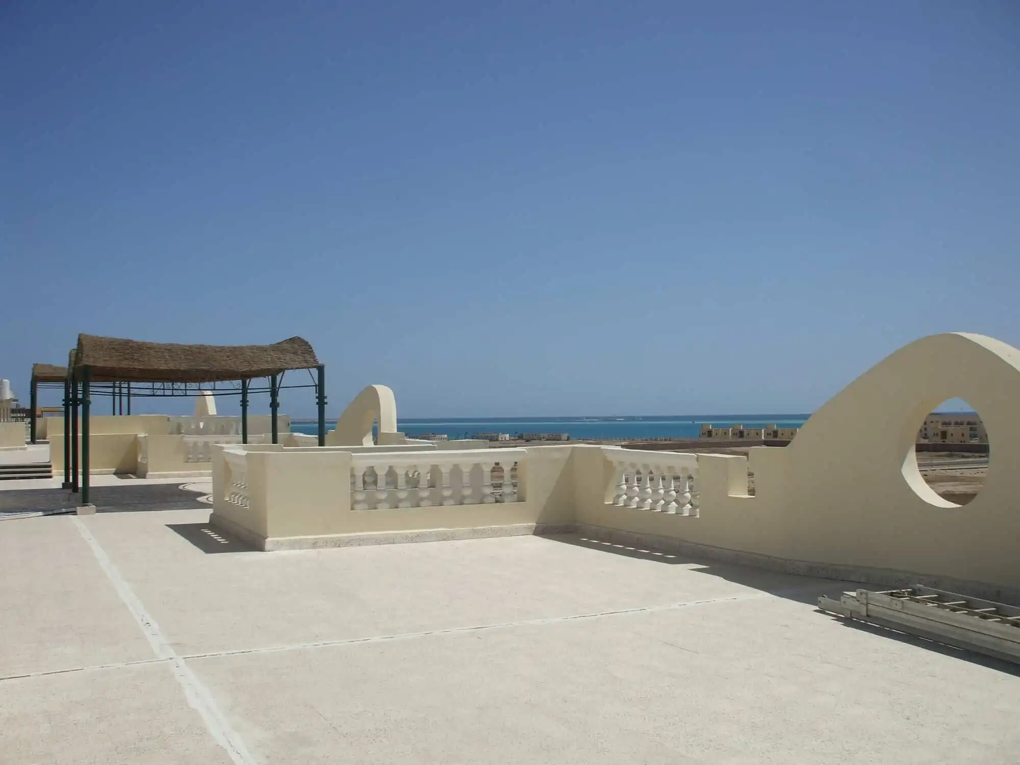 Apartment with sea view in Oasis 5 complex, Hurghada, Egypt.