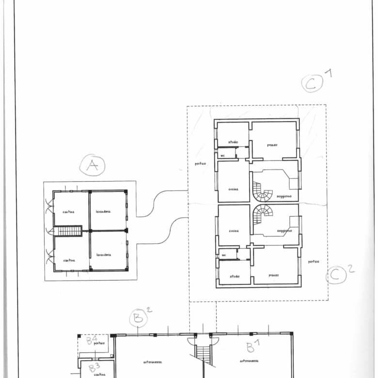 Elegant 8-bedroom estate for sale in Forli, Italy, featuring spacious living areas and modern amenit.