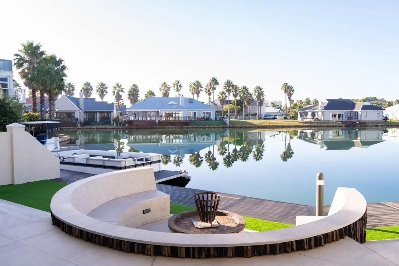 Elegant waterfront villa with stunning views in Jeffreysbay, South Africa. Perfect for luxury living.