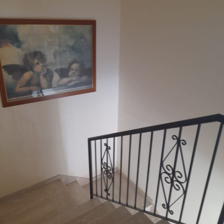 Spacious staircase leading to a beautiful villa in Aradippou, Larnaca, perfect for comfortable livin.