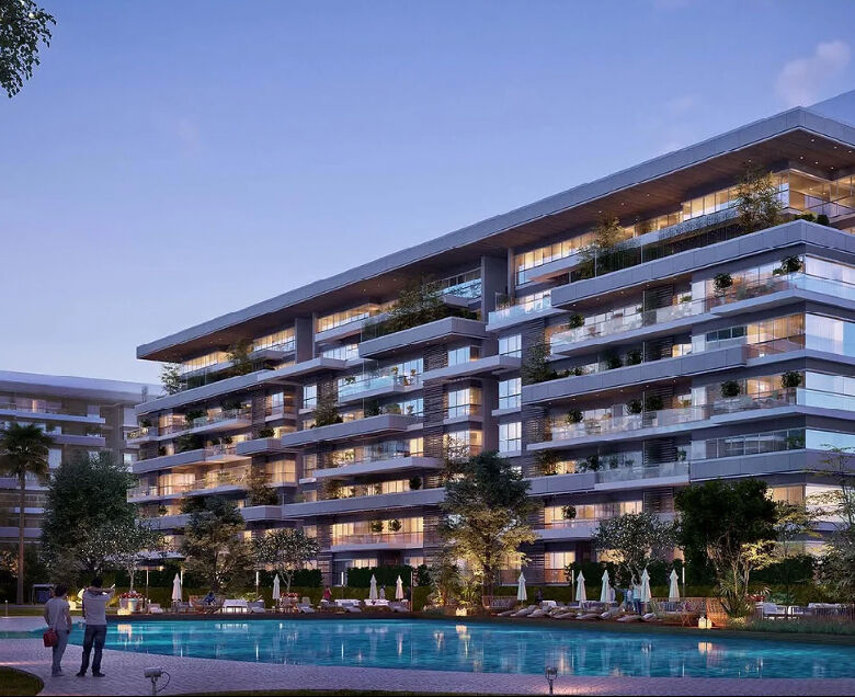 Modern 3-bedroom apartment in New Capital City with spacious balconies and premium amenities.