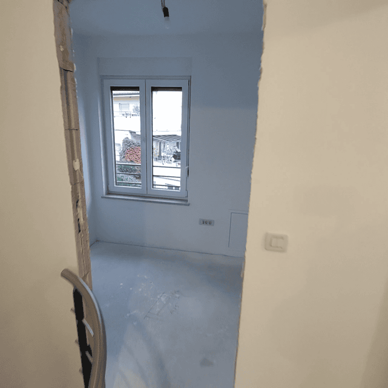 Interior view of a high-quality duplex in Kvarner, close to Rijeka, showcasing spacious rooms and la.