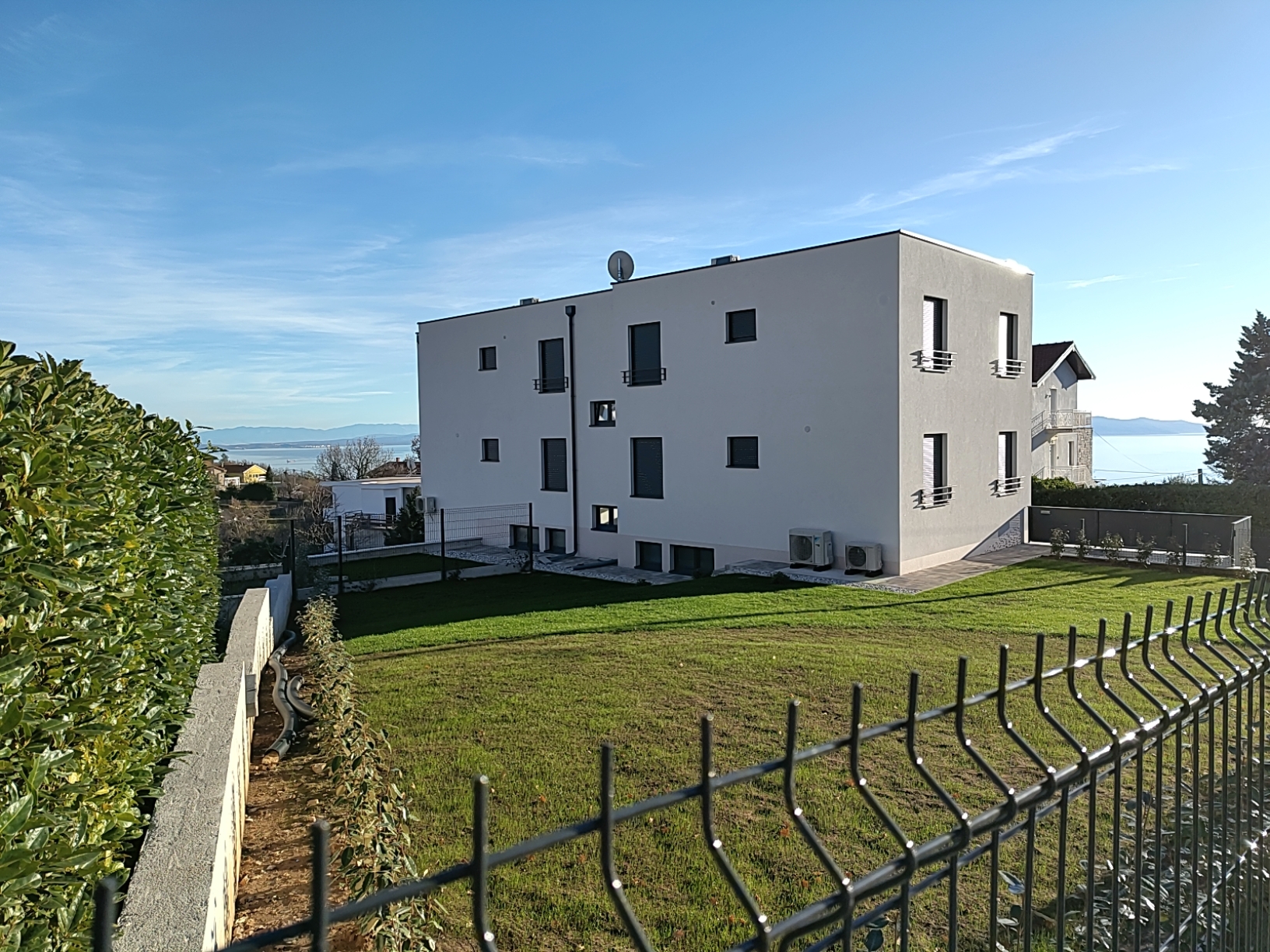 Why Investors & Lifestyle Buyers Are Discovering Kastav — And This Modern Duplex Could Be the Perfect Base 2 sw outside garden