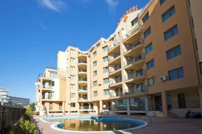 Apartment with 77 sq.m. in Amadeus 3, Sunny Beach, no maintenance fee.