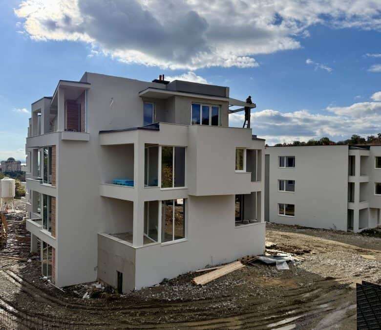 Modern new construction apartments in Sveti Vlas with spacious layouts.