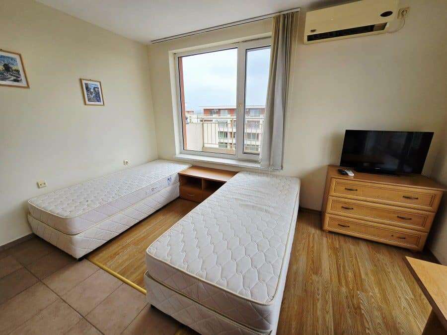 Cozy studio with pool view in Nessebar Fort club Pool view studio in Nessebar Fort club, Sunny Beach, 42 sq.m.