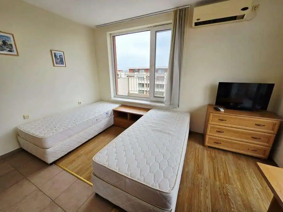 Pool view studio in Nessebar Fort club, Sunny Beach, 42 sq.m.