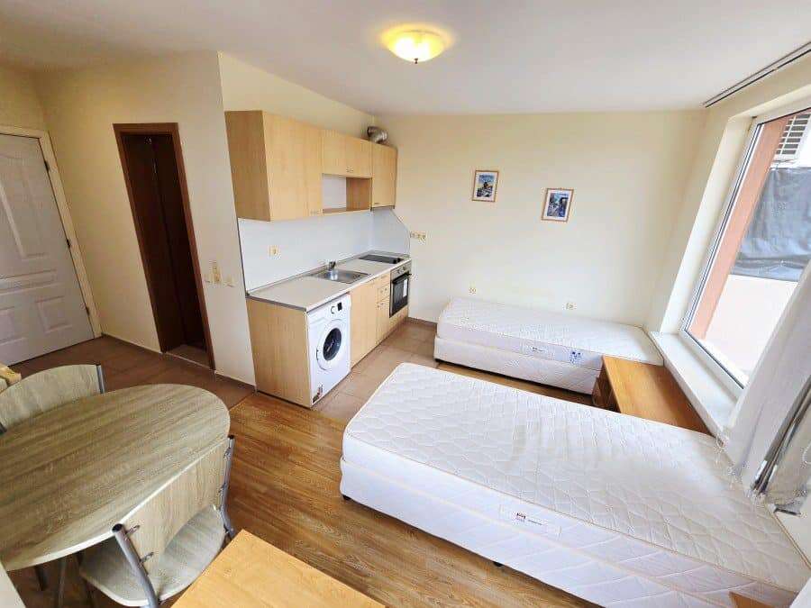 Top Floor Pool View Studio in Nessebar Fort Club Bright studio with pool view in Nessebar Fort Club, Sunny Beach, 42 sq.m.