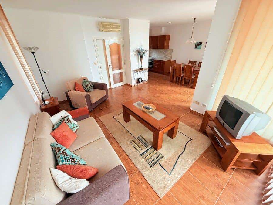 Spacious 2-bedroom, 2-bathroom maisonette with 133 sq.m. in Kosharitsa, Bulgaria, just 2 km from the.