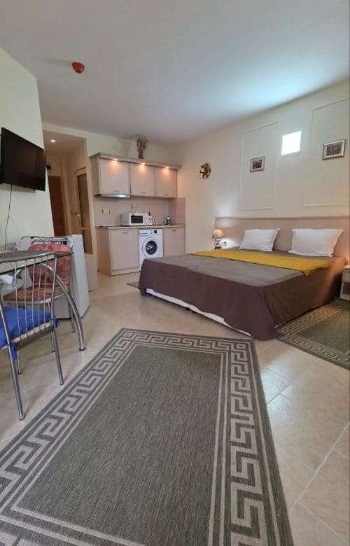 Bright studio apartment with modern amenities in Avalon, Sunny Beach.