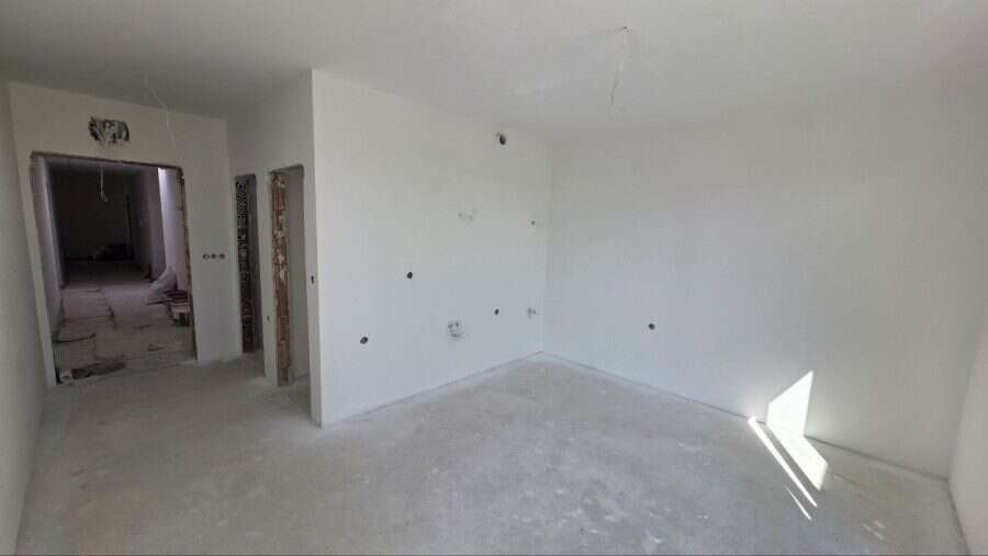 Unfurnished studio apartment in La Mer Silver Residence 2, near Sunny Beach, Bulgaria.
