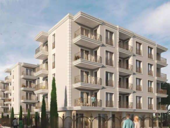 Apt in La Mer Silver Residence 2, Sunny Beach, 500m from the sea.