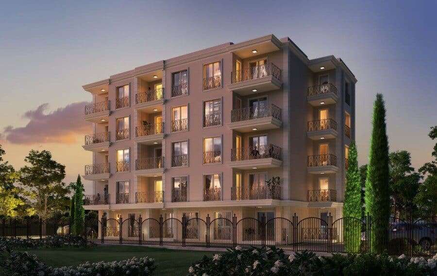 Spacious studio apartment with contemporary design, close to the sea.
