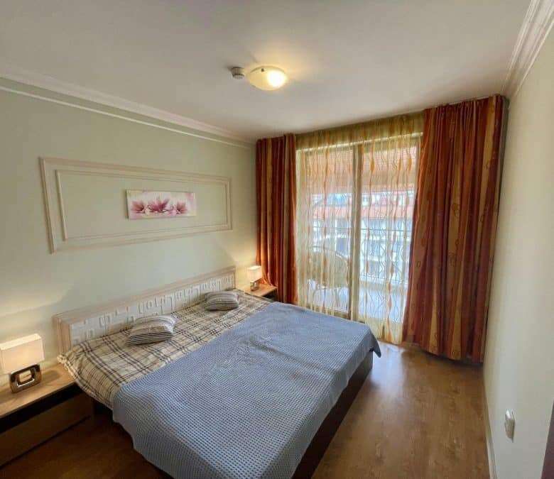 Sea and pool view 2-bedroom apartment in Apollon 8, between Ravda and Nessebar, Bulgaria.