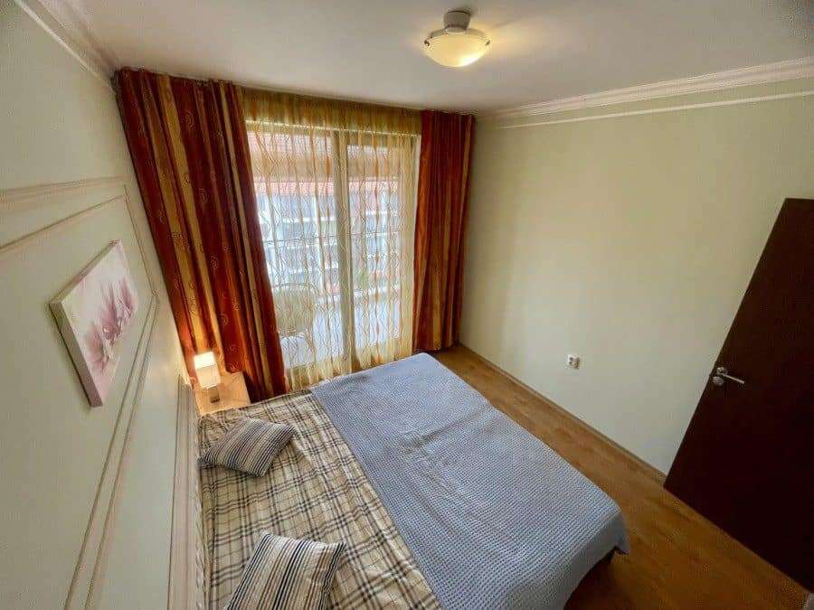 Sea and pool view 2-bedroom apartment, 85 sq.m., located in Apollon 8, between Ravda and Nessebar. P.
