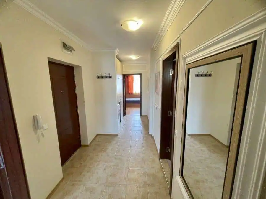 Sea and pool view 2-bedroom apartment in Apollon 8, between Ravda and Nessebar.