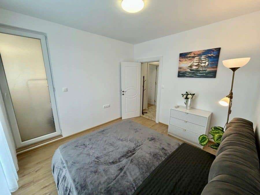 Modern 1-bedroom apartment with pool views in Aphrodite Green, Sunny Beach.