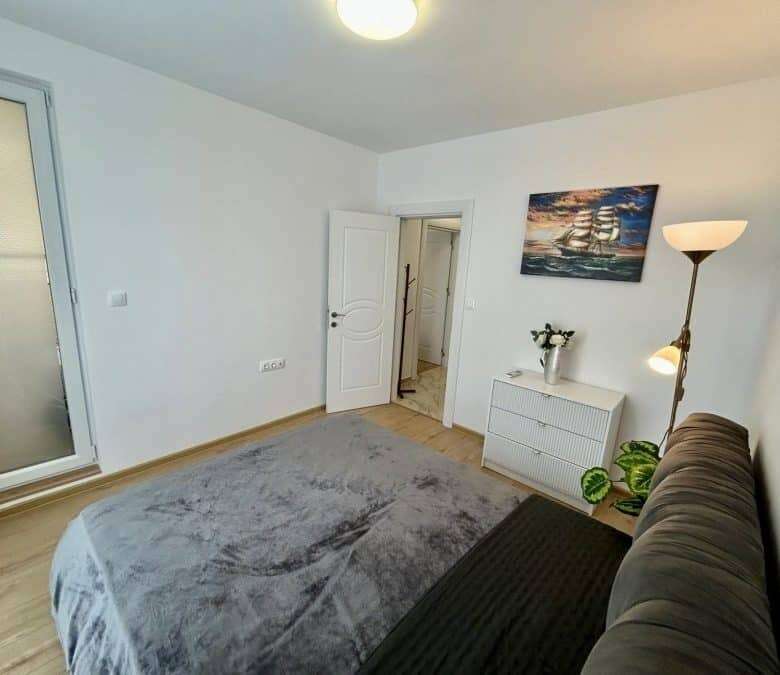 Comfortable 1-bedroom apartment with pool views in Aphrodite Green, Sunny Beach. Perfect for relaxin.