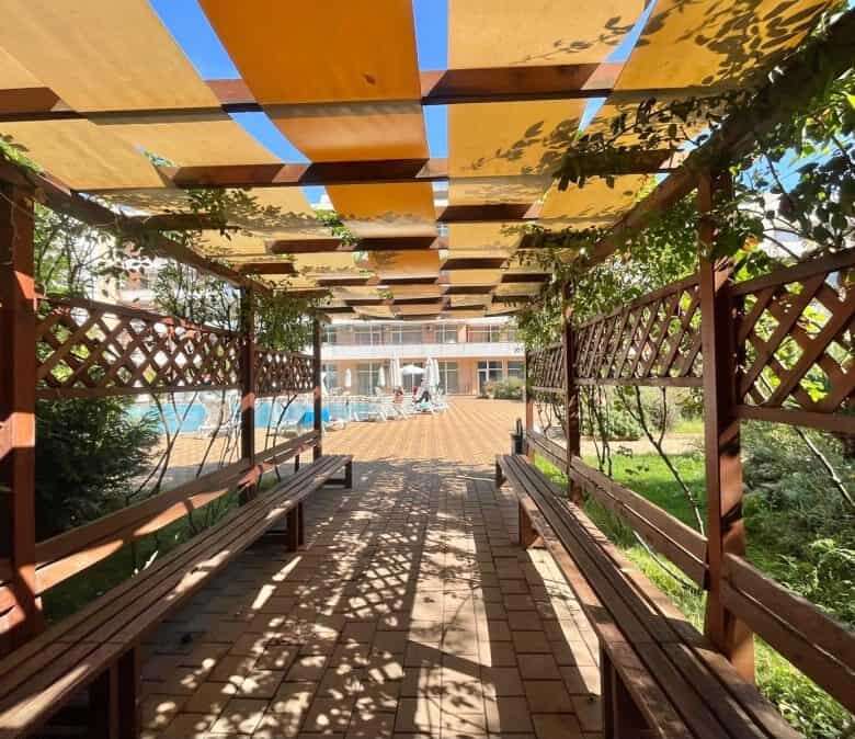 Furnished 1-bedroom apartment in Grand Kamelia, Sunny Beach, Bulgaria.