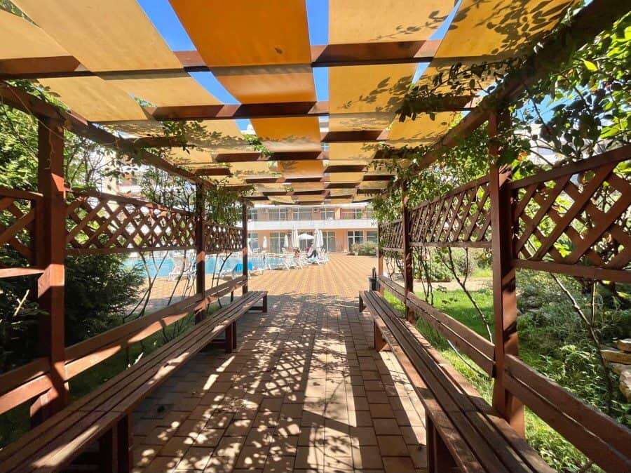 Furnished 1-bedroom apartment in Grand Kamelia, Sunny Beach, Bulgaria.