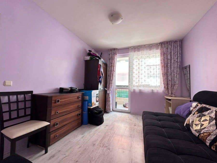 Interior view of a 1-bedroom apartment in Nessebar, 300m from the beach.