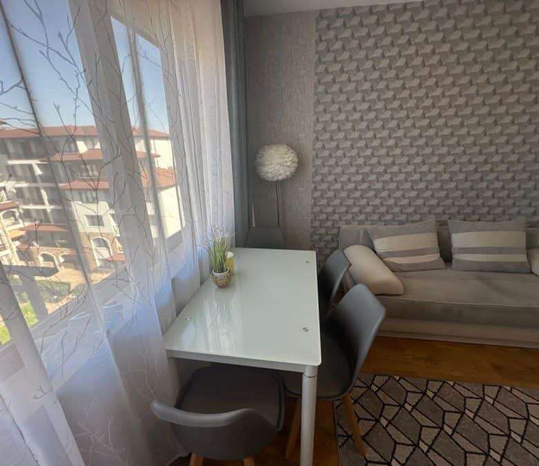 Studio with pool views, 34 sq.m., in Apollon apartments, Ravda.