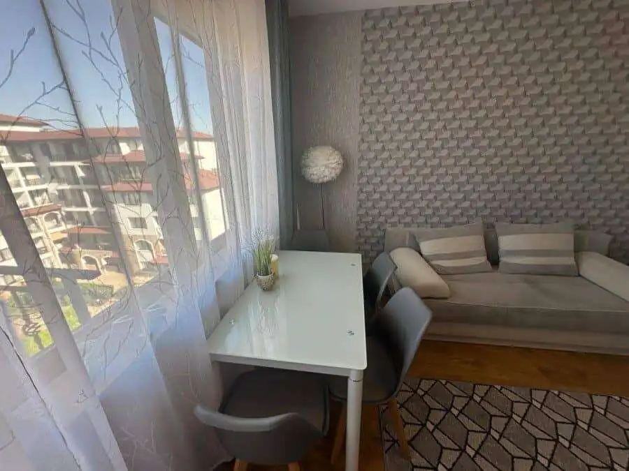 Studio with pool views, 34 sq.m., in Apollon apartments, Ravda.